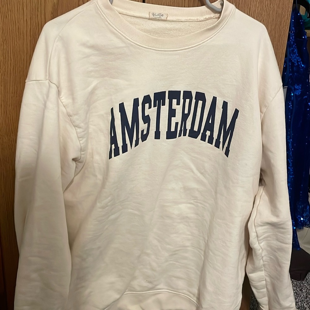 Brandy Melville, Amsterdam crewneck sweatshirt